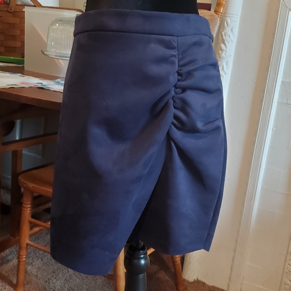 BCBG Generation NWOT Sueded Fabric Skirt 8